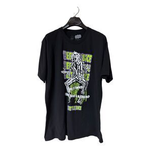 Beetlejuice “Say it Once, Say it Twice, Third time is a Charm” T Shirt Size XL